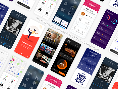 Best shots of Daily UI challenges app daily ui dailyui dailyuichallenge mobile mobile ui ui ui ux ux