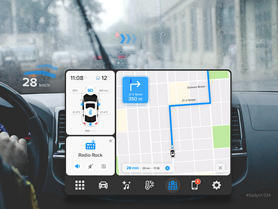 Car interface & AR head-up display