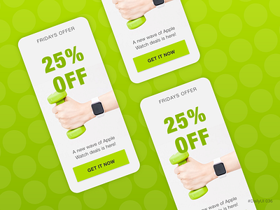 Special offers banner daily ui dailyui mobile offer special offer