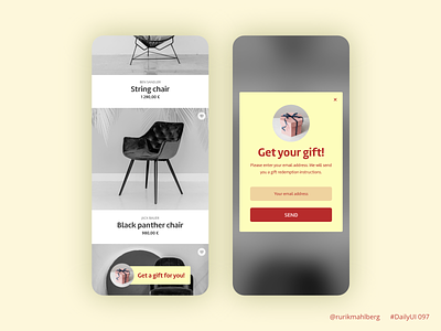 Giveaway adobe xd app daily ui dailyui design mobile trendy