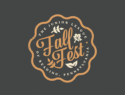 Fall Fest branding fall festival logo