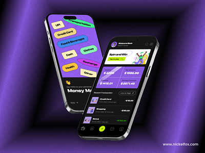 Money Manager App app art branding dailyui design figma fintech icon illustration inspiration iphone14 minimal mobile money moneyapp trendingdesign typography ui ux