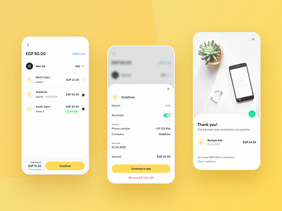 Bill payments Feature — Digital Wallet Mobile App