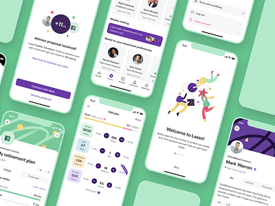 Lasso — Investors app design