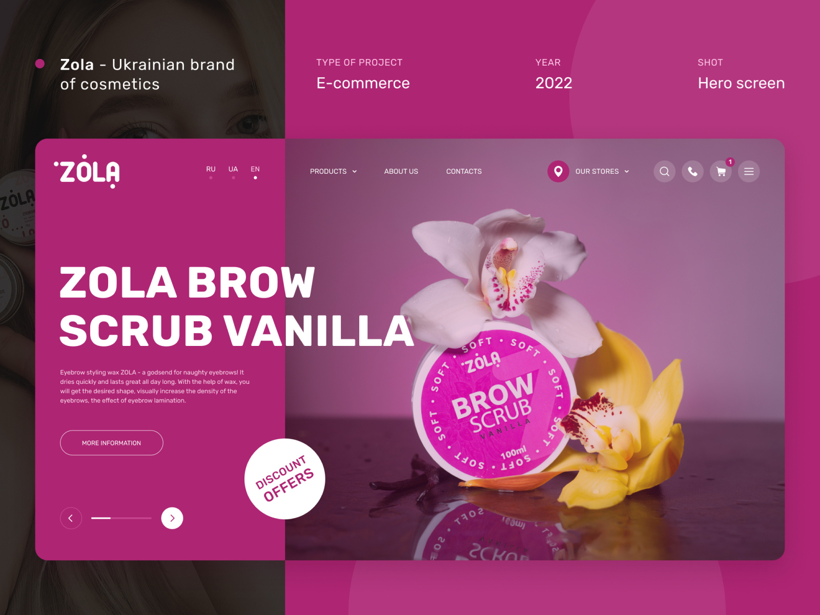 Zola - cosmetics online store design by Alexey Bogdan on Dribbble