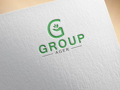 GroupAger design icon illustration logo vector