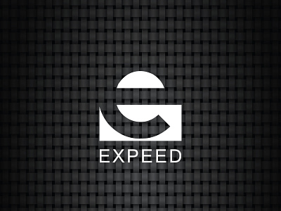 EXPEED branding design flat icon identity illustrator logo minimal typography vector