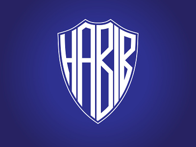 HABIB app brand branding design flat icon identity illustration illustrator lettering logo minimal type typography vector