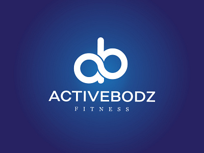 ACTIVEBODZ branding design flat icon identity illustrator logo minimal typography vector