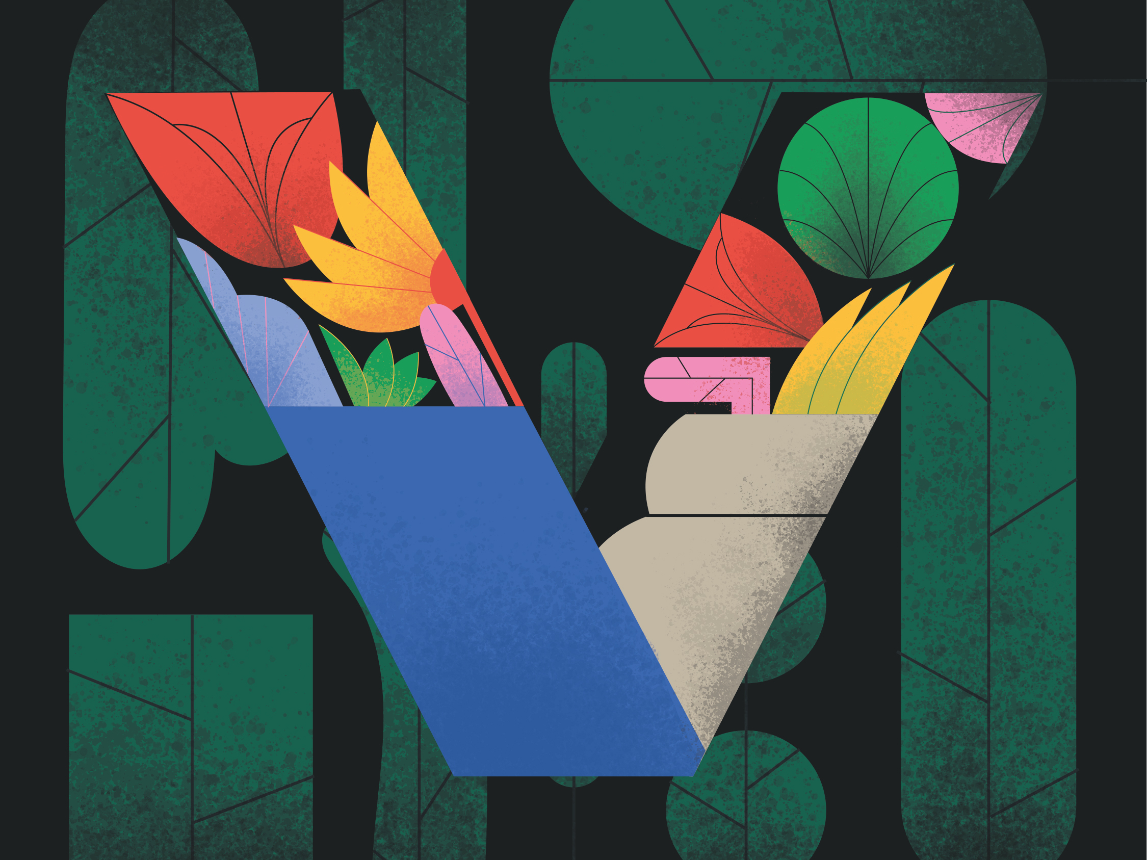 V Is For Vase By Alexandra Francis On Dribbble