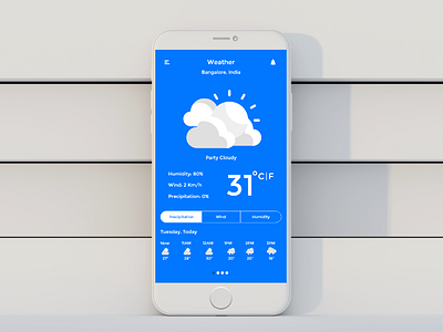 Weather adobe xd climate daily ui 037 dailyui ux weather