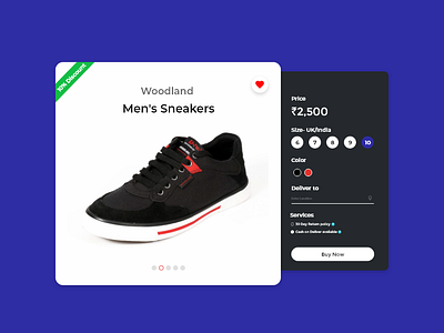 Favorites adobe xd daily ui 044 dailyui favorites shoe ux