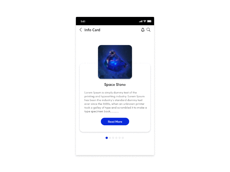 Infocard adobe xd avenger daily ui daily ui 045 dailyui infocard stones ux