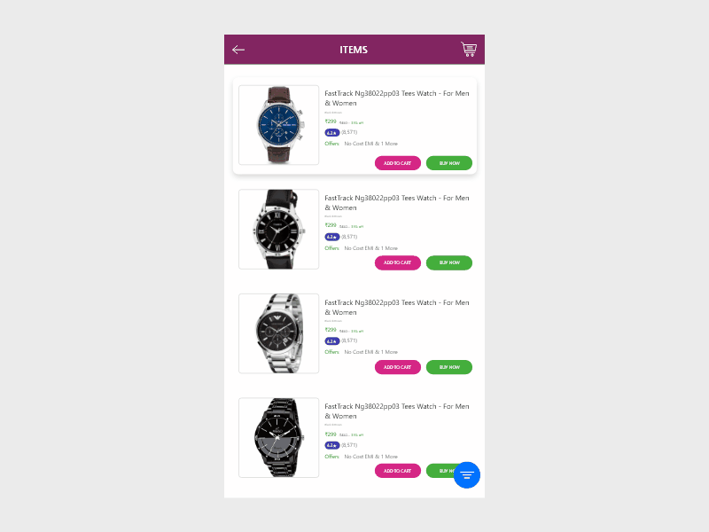 Shopping Cart adobe xd daily ui 058 dailyui interaction interaction animation interaction design shopping cart ux web