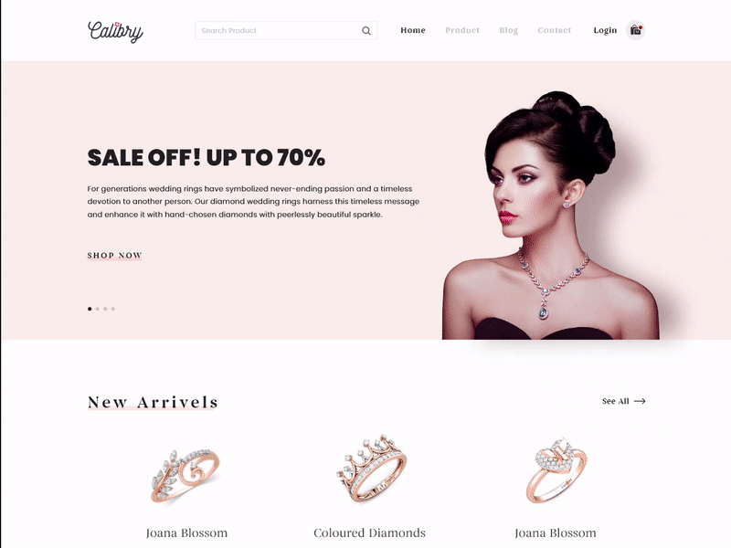 Calibry Website Design