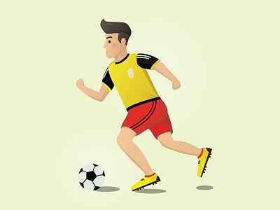 Football Player design football game illustration player sport vector