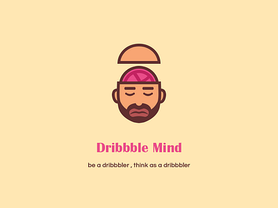 Dribbble Mind avatar brain brand designer dribbble dribbbler graphic icon logo mind thinking