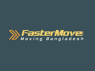 Moving world logo design