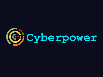 Cyber logo design