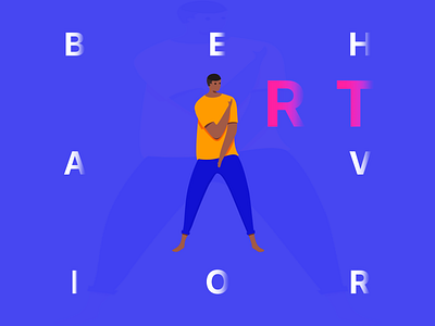 Art and behavior艺术与行为 illustration vector 插图