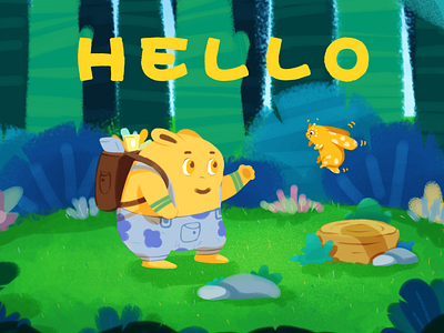 Hello design illustration vector 插图 设计