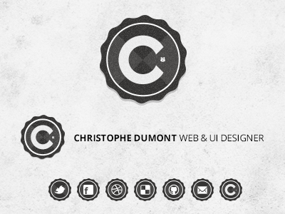 My Porfolio - Branding concept circle logo portfolio round typography website