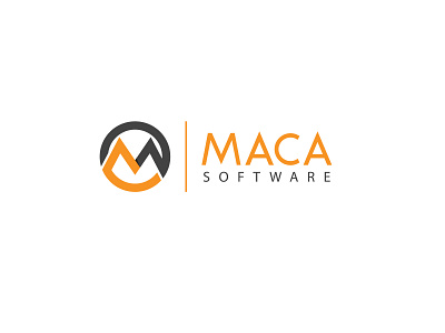 Maca app branding design flat icon illustration logo minimal