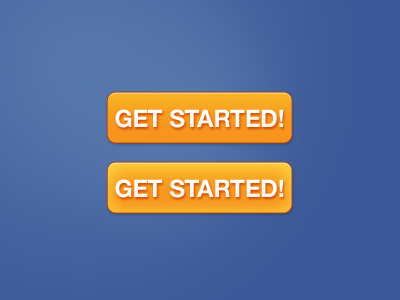 Get Started! button orange