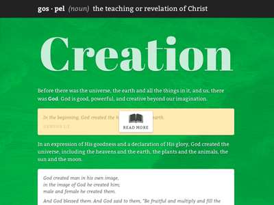 The Gospel bible christian gospel website