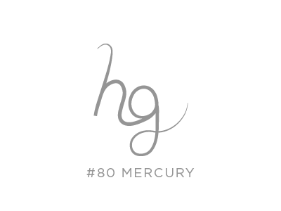 Mercury, take 2 chemistry elements lettering typography