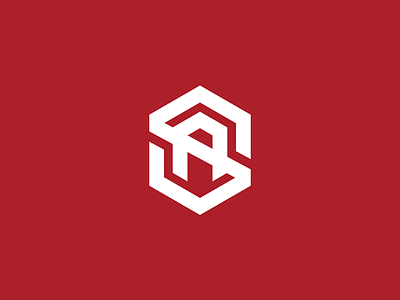 SA monogram | Shield 2 illustrator logo monogram sa