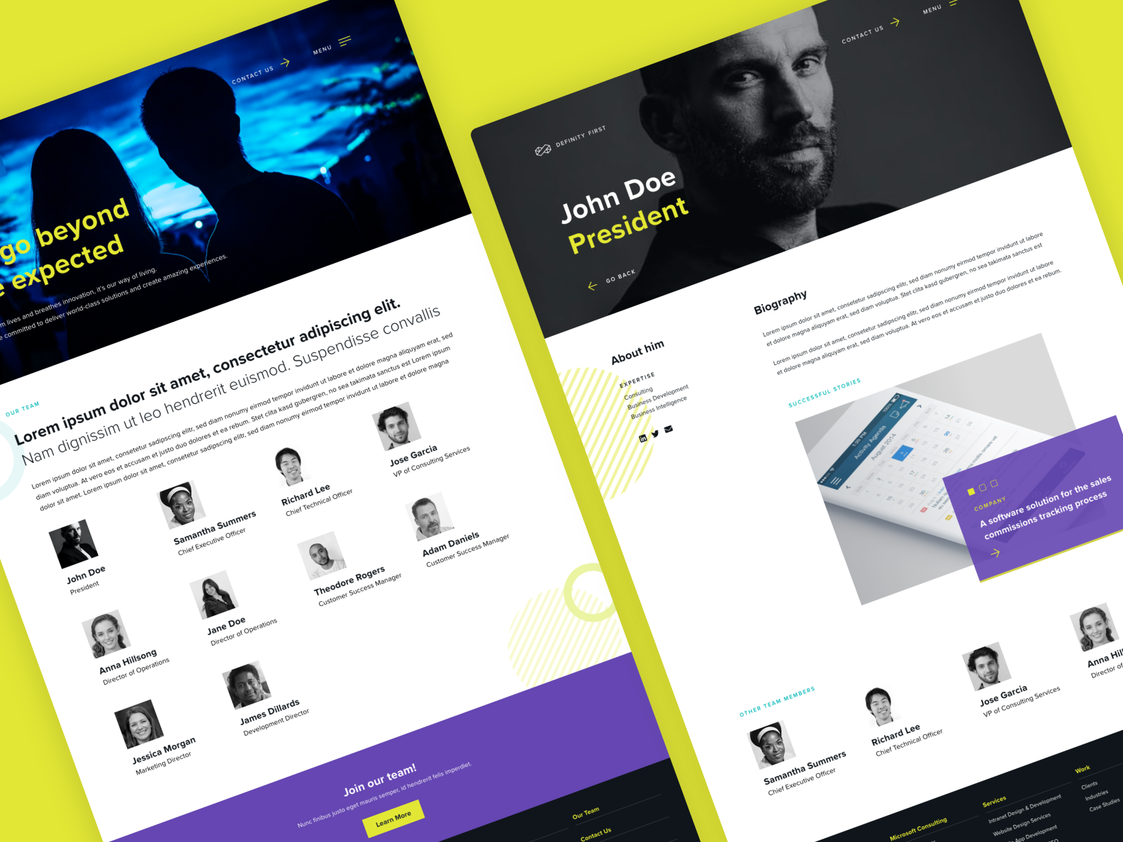 Our team by Ana Torres on Dribbble