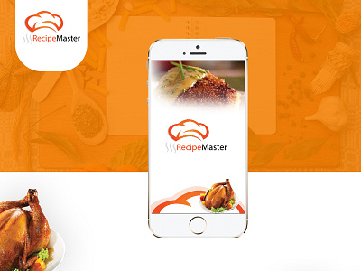Recipe Master UI Design creative app food app mobile app mobile app design mobile app development uidesign uxdesign