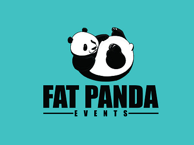 Fat Panda Logo design brand identity creative logo graphic design logo logo design logo design challenge minimal branding minimal logo