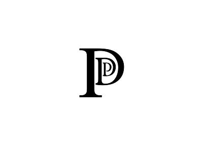 Monogram PPP branding design illustration logo minimal monogram personal brand typography vector