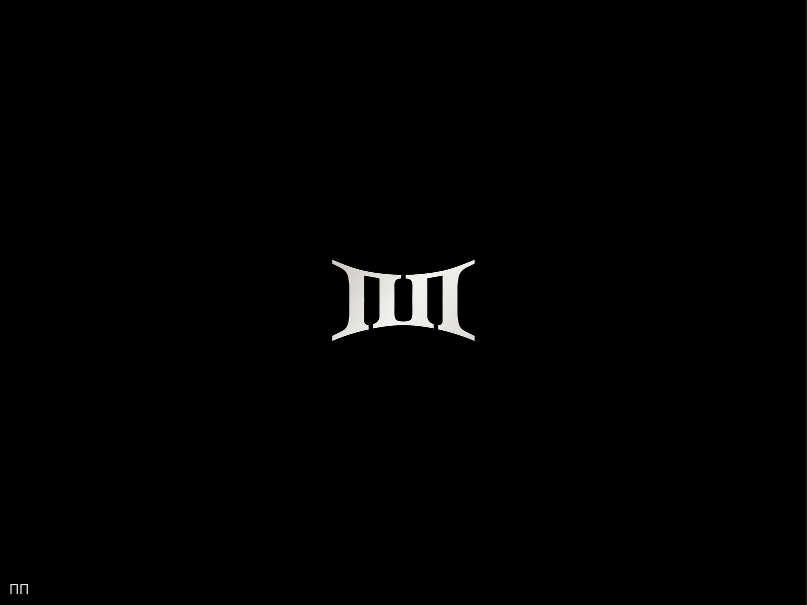 Monogram ПП by G R A N J on Dribbble