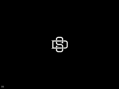 Monogram DS branding logo monogram typography vector