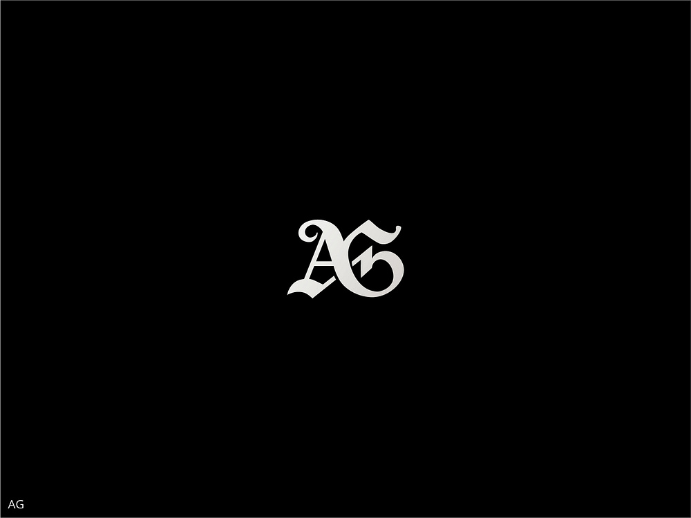 Monogram AG by G R A N J on Dribbble