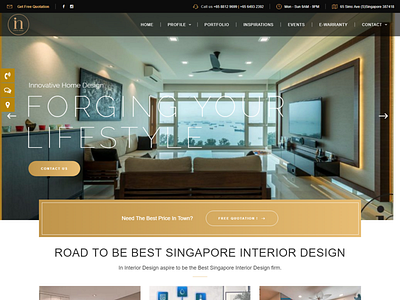 InInterior - Website Development, Design, Branding and Identity