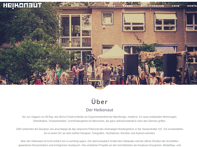 Heikonaut.de  - design and development by Mobiteam.de