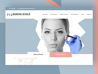 A5tratto - Manuini design agency doctor grafica hompage inspiration landing we design website