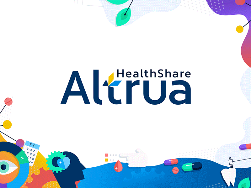 Logo: Altrua HealthShare branding illustration logo ux