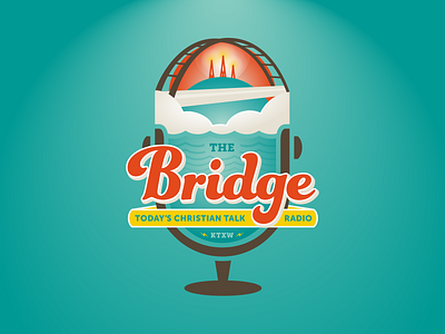 Brand: The Bridge branding design logo