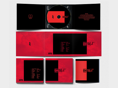 UndergroundUnited Untitled#1 cd packaging design digipak music print vector