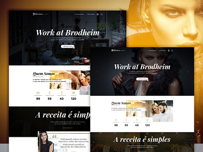 Website bootstrap design fashion homepage site ui ux web web design webnsite