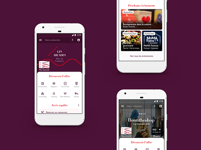 Mobile App for shopping center android app application icon design mobile shopping centre