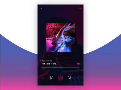 Music Player app daily ui design design app design ui music player music player app music player ui pixel ui