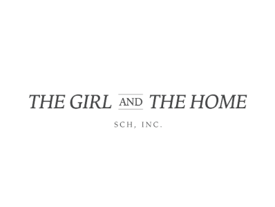 The Girl and The Home branding design hyperlocal la logo los angeles type art typography