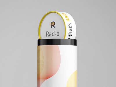 Rad-O color design modern packaging photoshop