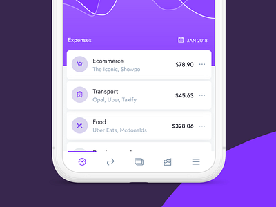 Daily UI: Banking App adobe xd app banking banking app design mobile money project purple ui wallet